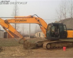 韓國進(jìn)口現(xiàn)代215-7挖掘機(jī)