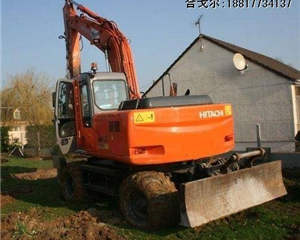 進(jìn)口日立ZX160輪胎挖掘機(jī)